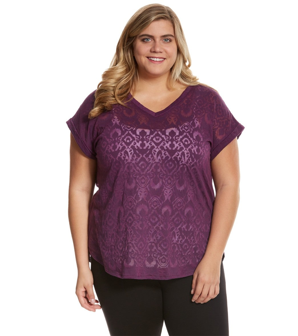 Marika Plus Size High Low Tee