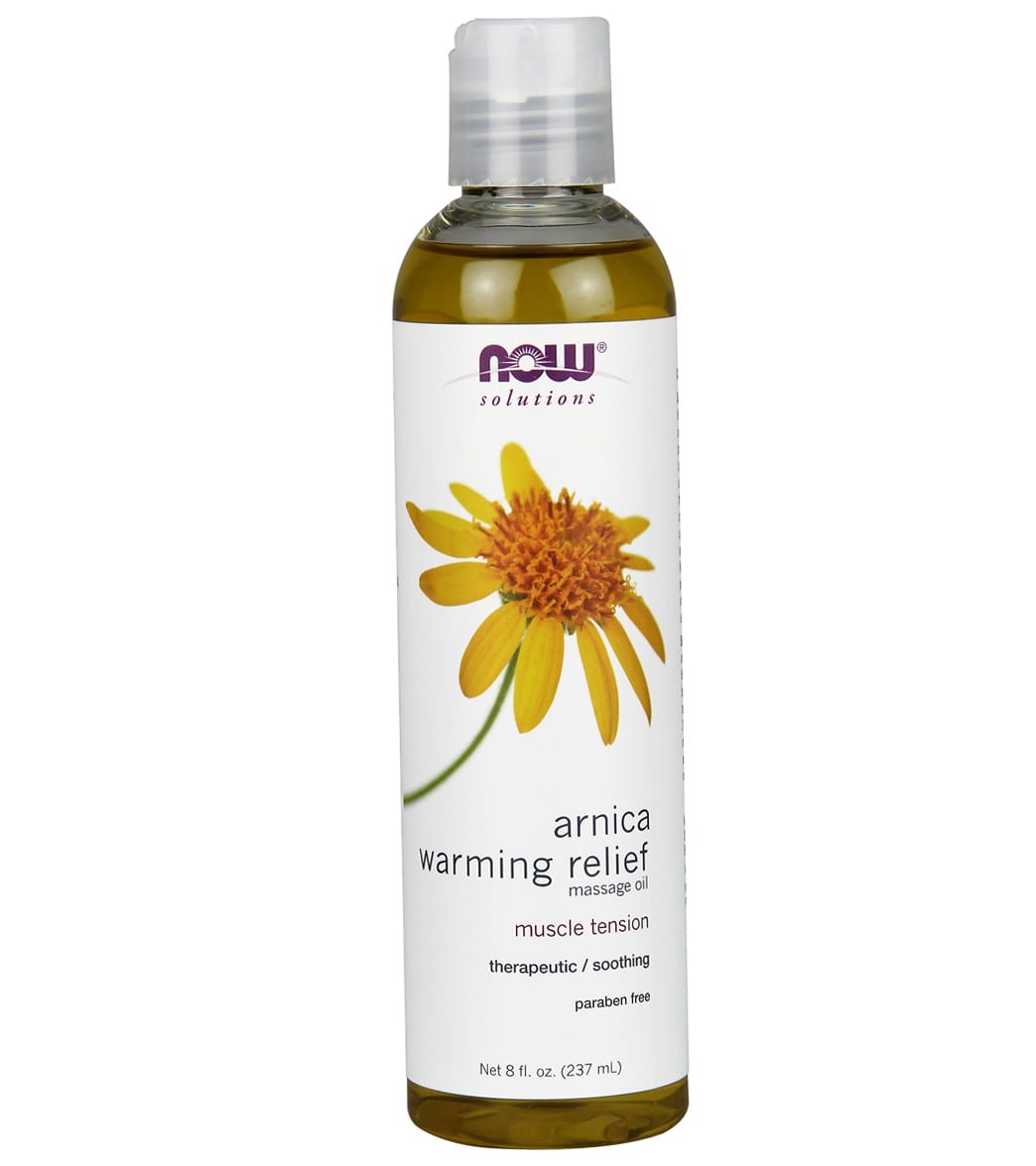 NOW Arnica Warming Massage Oil 8 oz