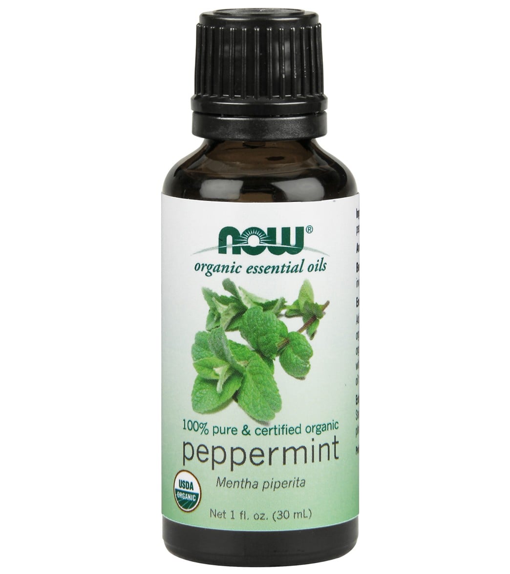 NOW Organic Peppermint Essential Oil 1 oz
