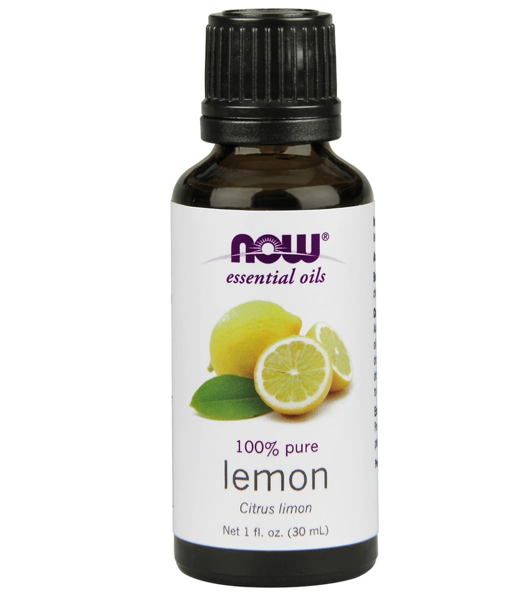 NOW 100% Pure Lemon Essential Oil 1 oz