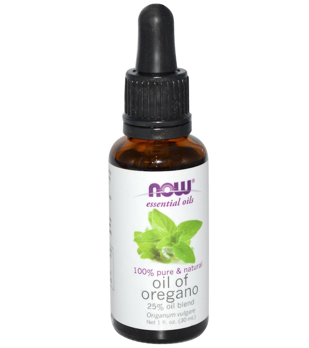 NOW 100% Pure & Natural Oil of Oregano 25% Oil Blend 1 oz