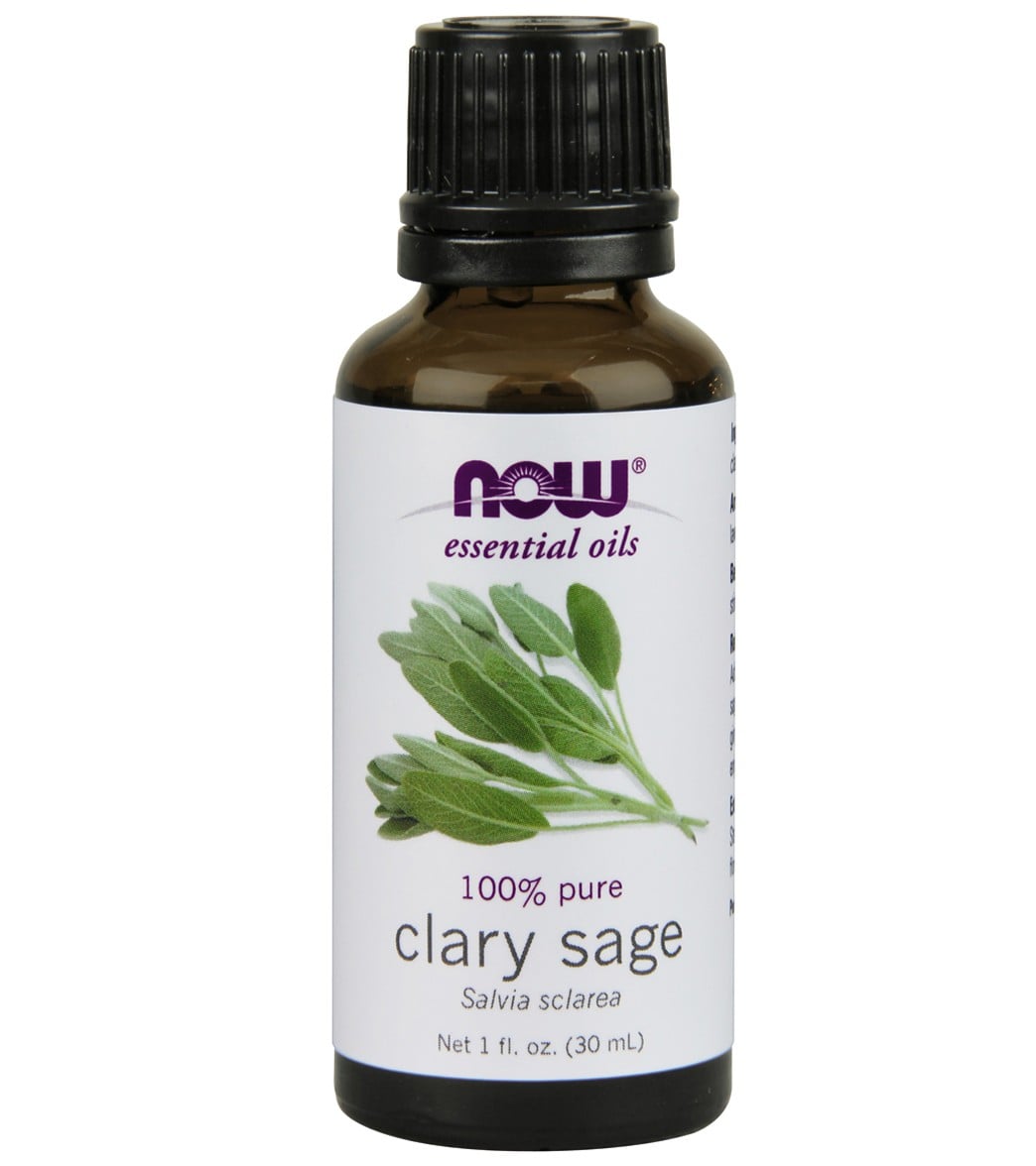 NOW 100% Pure Clary Sage Essential Oil 1 oz