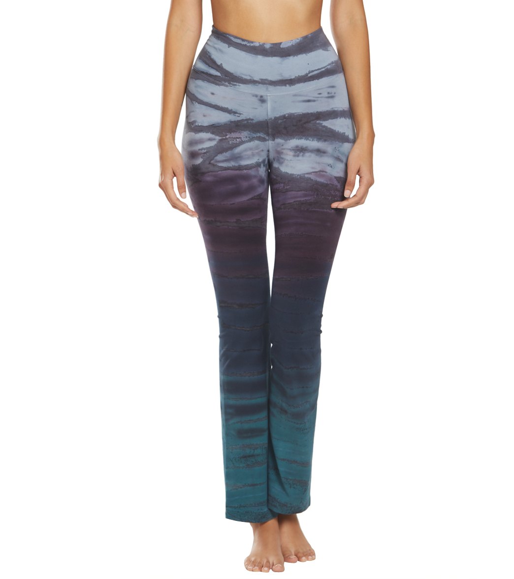 Hard Tail Rolldown Bootleg Cotton Flare Pant