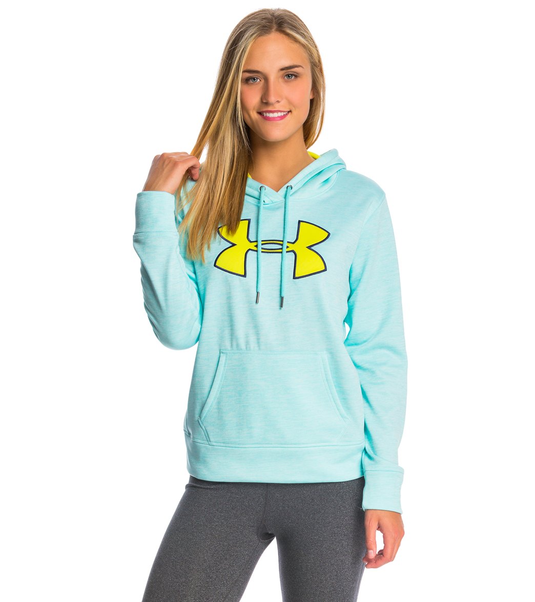 Under Armour Women's Storm Armour Fleece Big Logo Twist Hoody