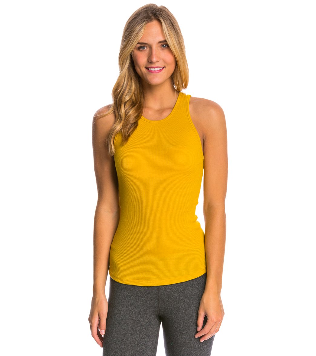 Free People High Neck Yoga Tank Top
