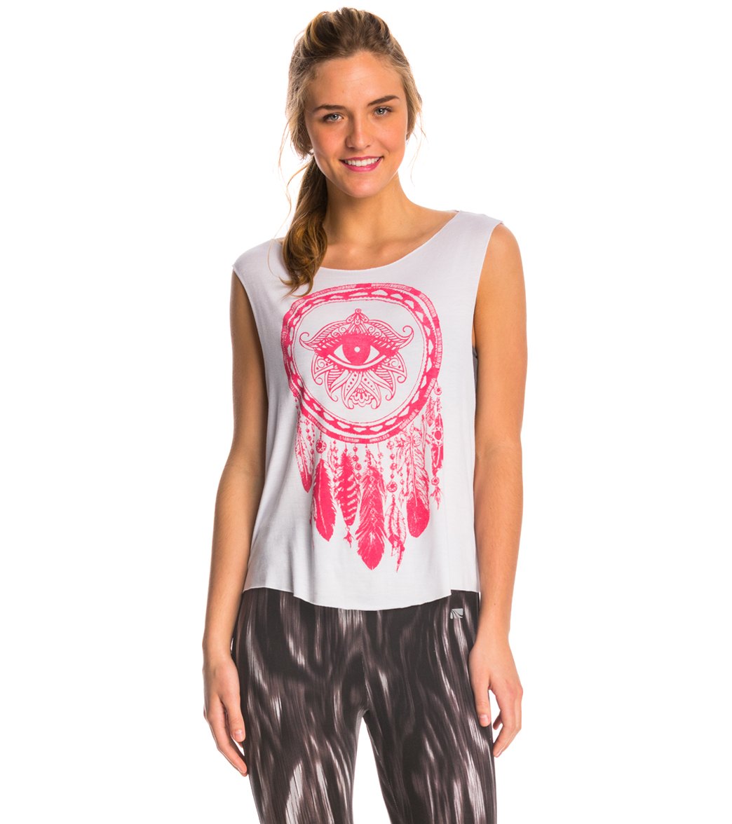 Jala Dream Shredded Yoga Tank Top
