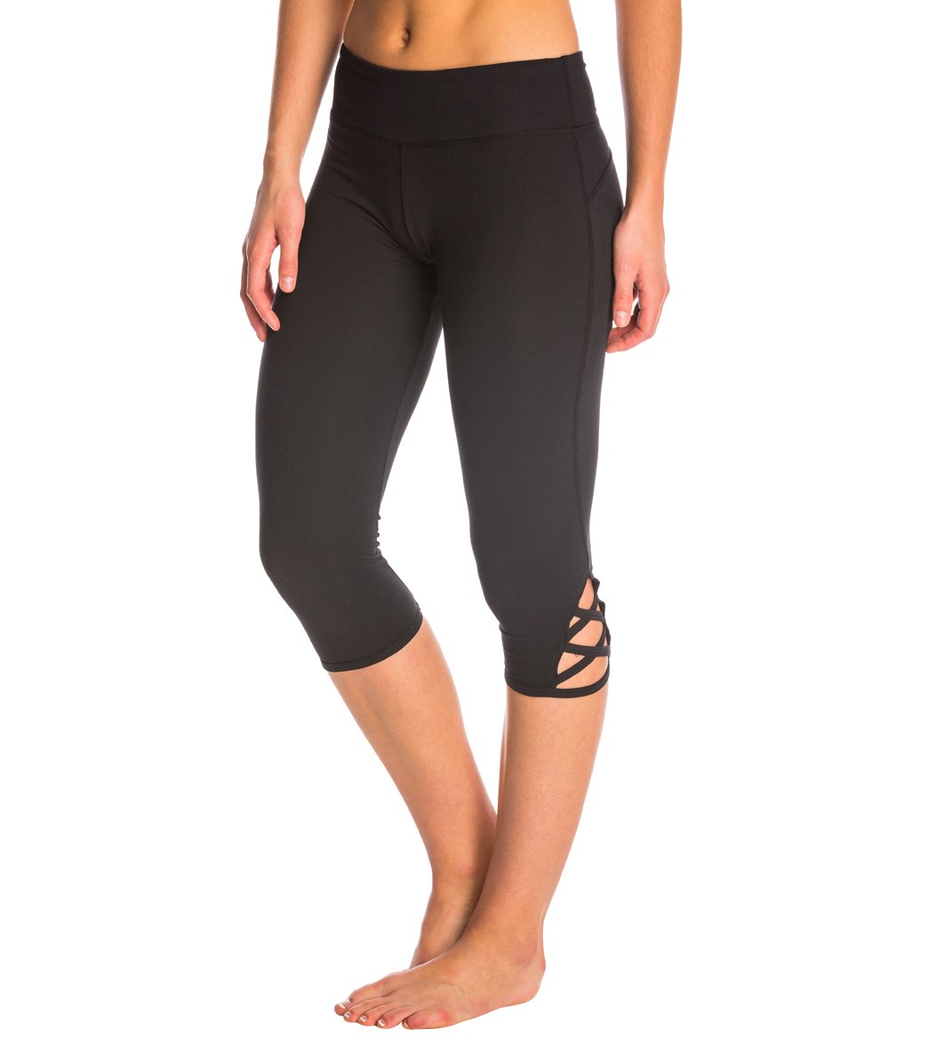 Marika Balance Collection Lace Up Yoga Capris